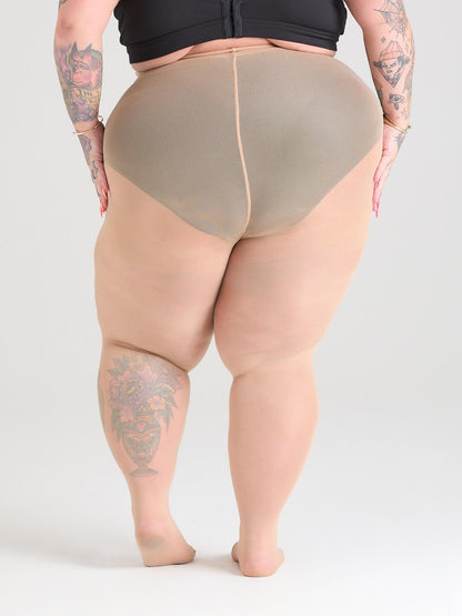 30 Denier Sheer Halo Tights - Brilliant