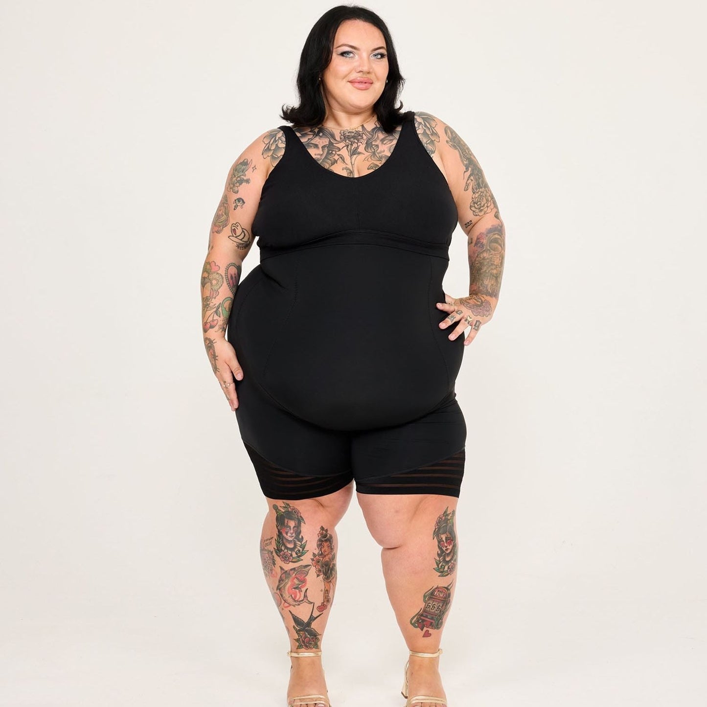 Smoothwear Super High Waist Shorts - Black