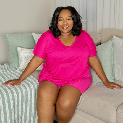 Organic Cotton Femme Boxer Shorts - Barbara