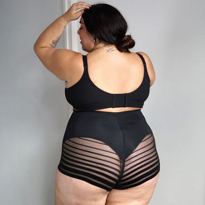 Smoothwear Super High Waist Knickers - Black