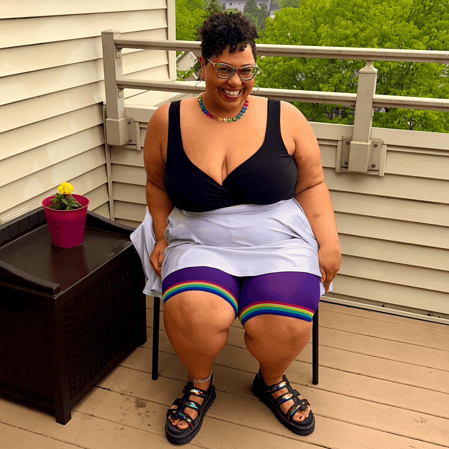 Stay Cool Chub Rub Shorts - Pride - Human Nature