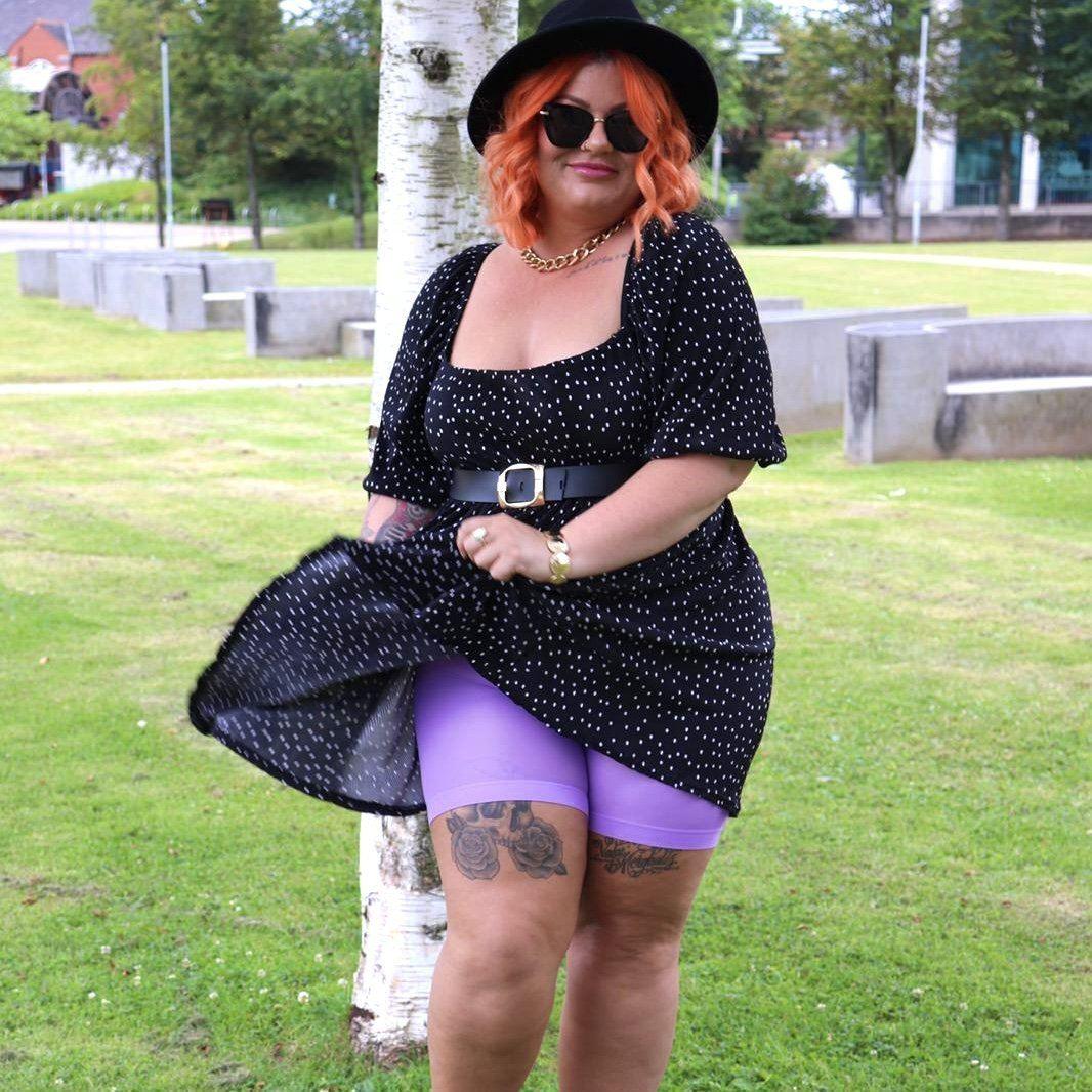 Stay Cool Chub Rub Shorts - Cassis de Violet