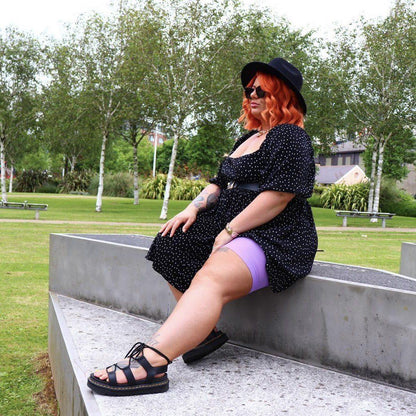 Stay Cool Chub Rub Shorts - Cassis de Violet