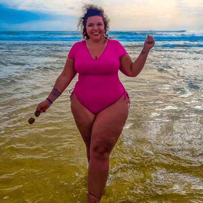 Show me the money Swimsuit - Hot Pink