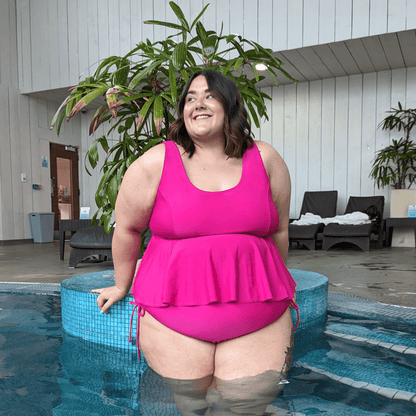 Who you gonna call? Bikini Top - Hot Pink